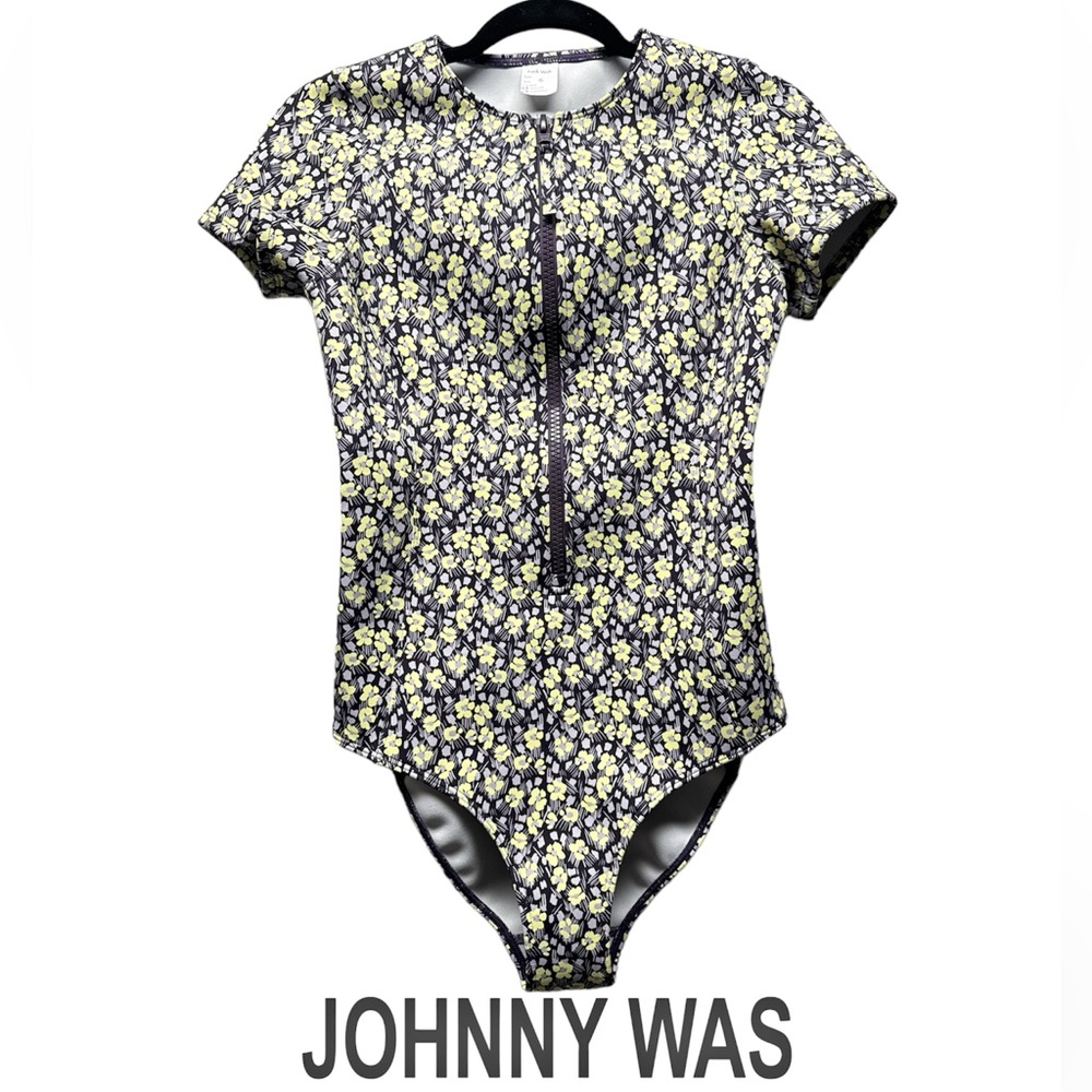 NEW Johnny Was Calme Neoprene One Piece Swimsuit (S)